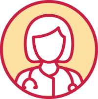 Icon of a dermatologist